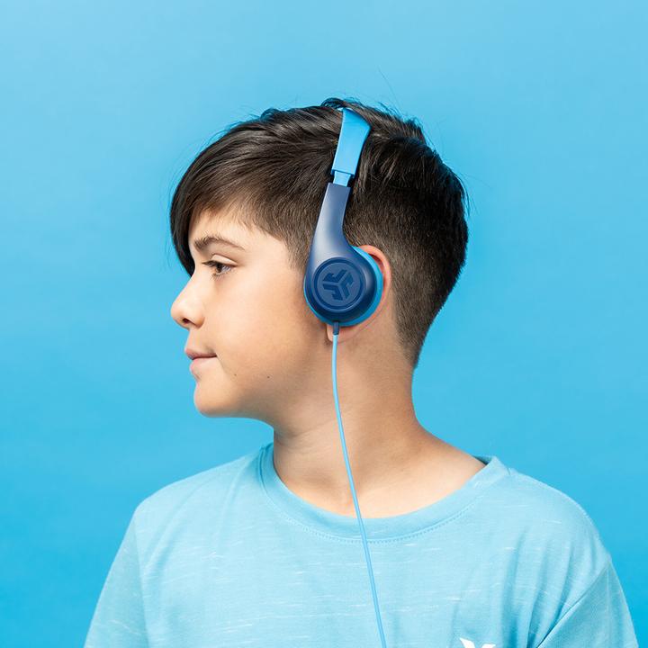 Produktbild JLab Audio JLAB JBuddies Pop Headphones On Ear blue,wired
