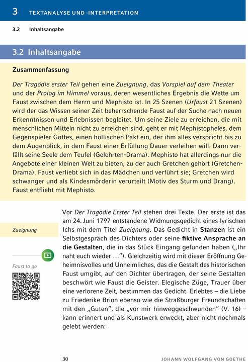 Produktbild Faust I von Johann Wolfgang von Goethe - Textanalyse und Interpretation (Deutsch, Johann Wolfgang von Goethe, Rüdiger Bernhardt, 2024)