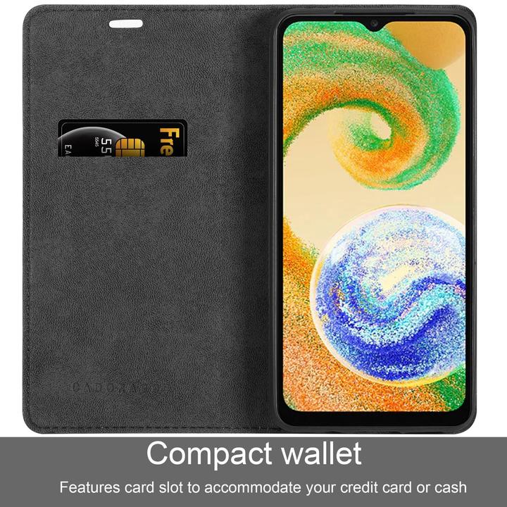 Actual product image Cadorabo Case Book Invisible Magnet (Samsung Galaxy A04S)