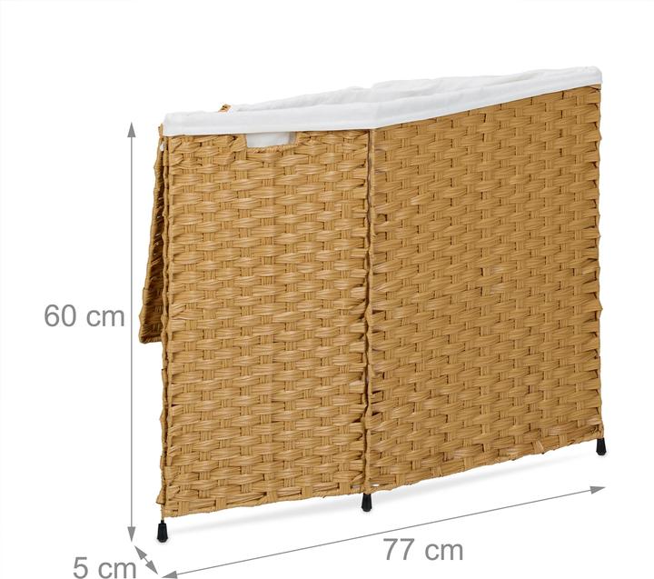 Produktbild Relaxdays Wäschekorb (90 l)