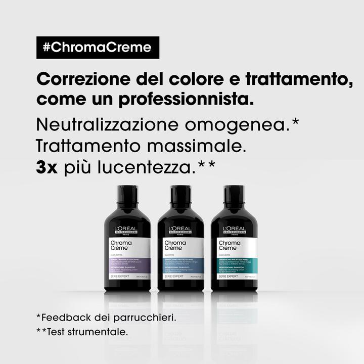 Image du produit L'Oréal Professionnel Série Expert Chroma Crème - Blue (300 ml, Shampoing liquide)