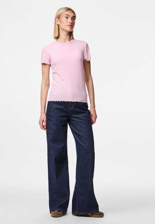 Actual product image Pieces Pcnicca Ss O-Neck Top Noos (L)