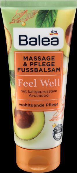 Produktbild dm Balea Massage- & Fusspflegebalsam Feel Well (Fusscrème & Fussgel)