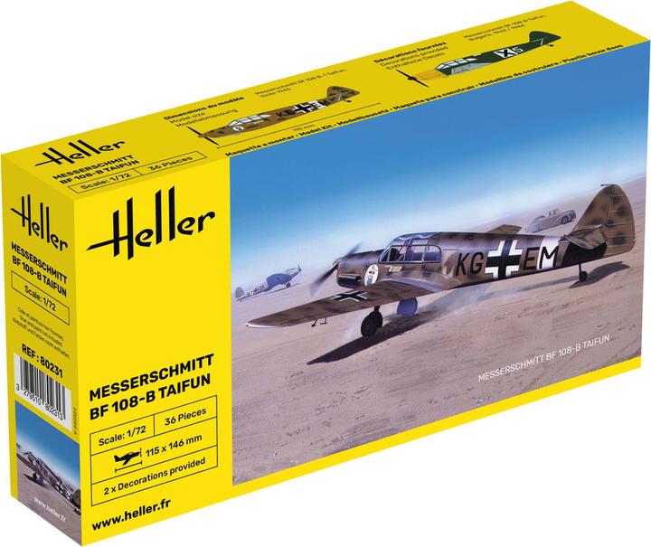 Image du produit Heller Messerschmitt Bf 108 B Taifun
