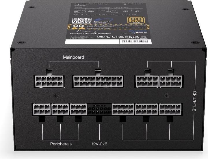 Immagine prodotto Endorfy PSU Supremo FM6 80+ Gold 1000 W (1000 W)