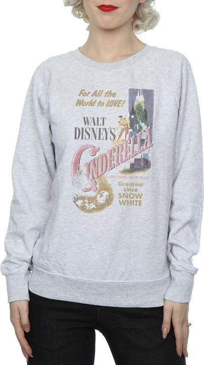 Actual product image Cinderella Womens/Ladies Poster Sweatshirt (L)