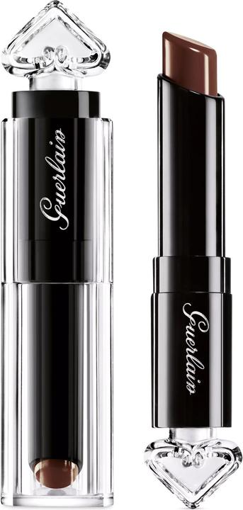 Actual product image Guerlain La Petite Robe Noire Rouge à Lèvres (017 Leather Coffee)