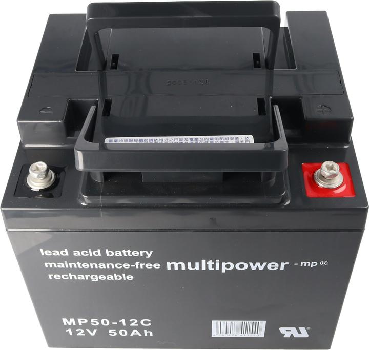 Actual product image Multipower MP50-12C long service life and low self-discharge (12 V, 50 Ah)
