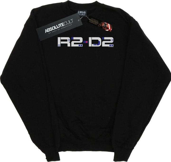 Produktbild Star Wars The Rise Of Skywalker R2D2 Text Logo Sweatshirt (XXL)