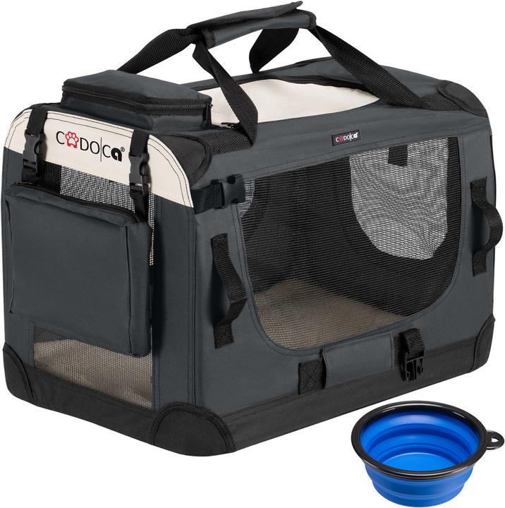Cadoca Caisse de transport S (Cane, Pieghevole, Traspirante)