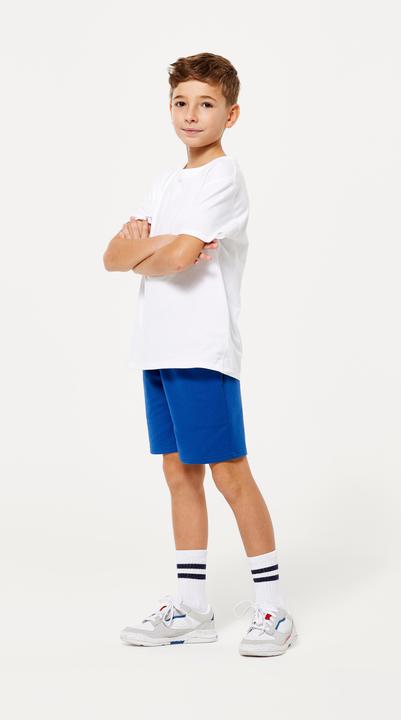 Immagine prodotto Domyos T-shirt bambini in cotone - 500 blu (10, 11, 12)