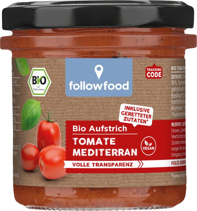 Produktbild Rettergut Bio Aufstrich - Tomate Kräuter (135 g)
