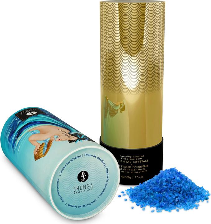 Immagine prodotto Baci Shunga - Sali da Bagno Oriental Crystals - Ocean Temptations - 500 grammi (Perle da bagno)