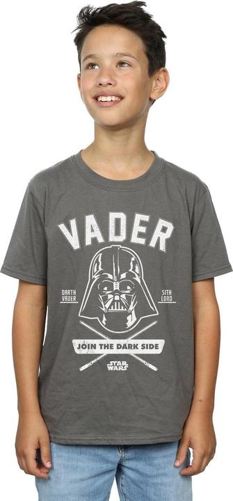 Actual product image Star Wars Boys Darth Vader Collegiate T-Shirt (128)