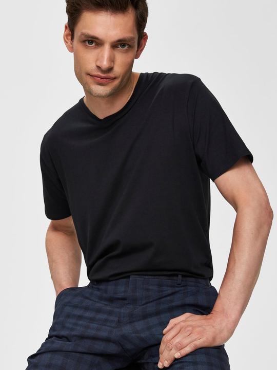 Actual product image Selected Homme V-Ausschnitt T-Shirt (XL)