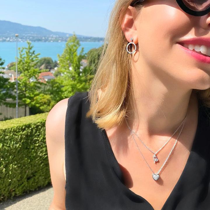 Image du produit Candy Collier signe astrologique Capricorne, argent 925 sterling (Argent sterling 925, 42 - 45 cm)