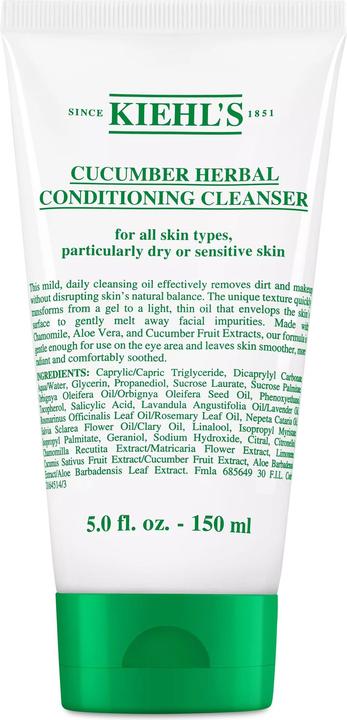 Image du produit Kiehl's Cucumber Herbal Alcohol-Free Toner (tonique sans alcool à la citrouille) (Gel, 150 ml)