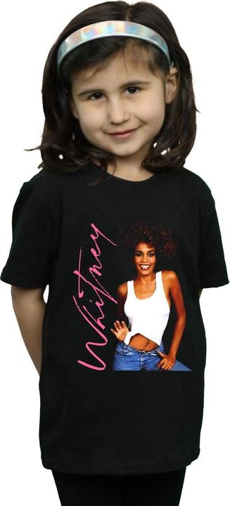 Actual product image Whitney Houston Girls Whitney Smile Cotton T-Shirt (152, 158)