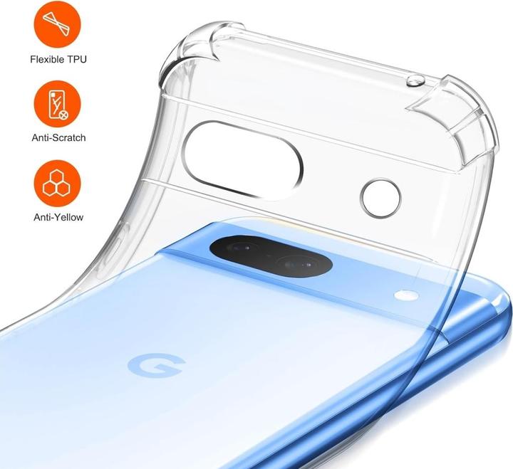 Produktbild Screenguard Crystal Soft Airbag Bumper (Google Pixel 8a)