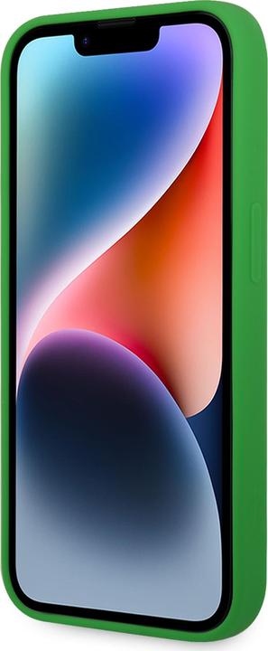 Actual product image Lacoste LCHMP15XSLON iPhone 15 Pro Max 6.7" zielony/green hardcase Silicone MagSafe (Apple iPhone 15 Pro Max)