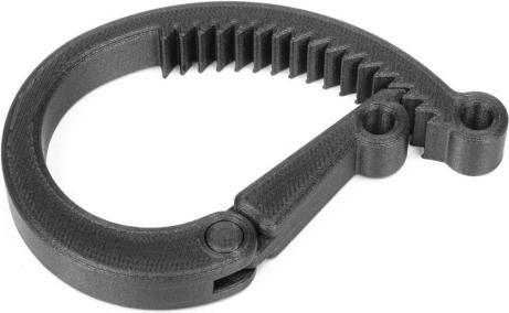Actual product image Prusa Prusament PETG Carbon Fiber Black 1kg (PETG, Carbon, 1.75 mm, 1000 g, Black)