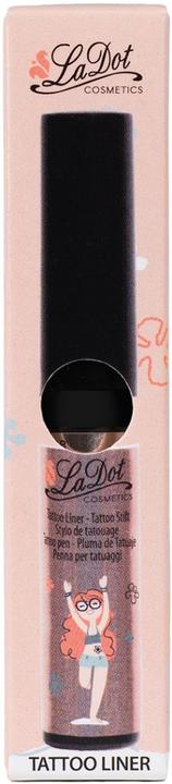 Actual product image La Dot Cosmetics Felt Pen Cosmetics Tattoo Liner black