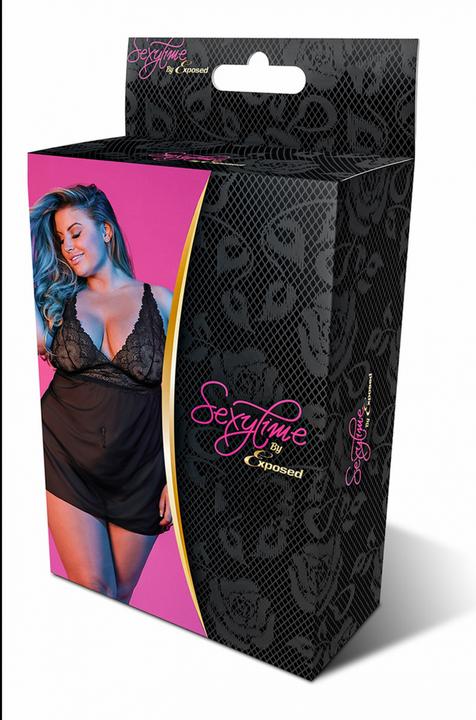 Productafbeelding Magic Silk Babypop met wegvliegende rug en G-Set (XXL)