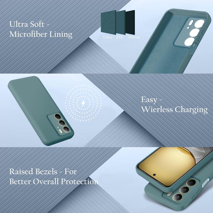 Produktbild Cadorabo Hülle für Realme C75 im Liquid Case Design (Siemens CC75)