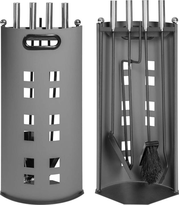 tectake Fireplace set