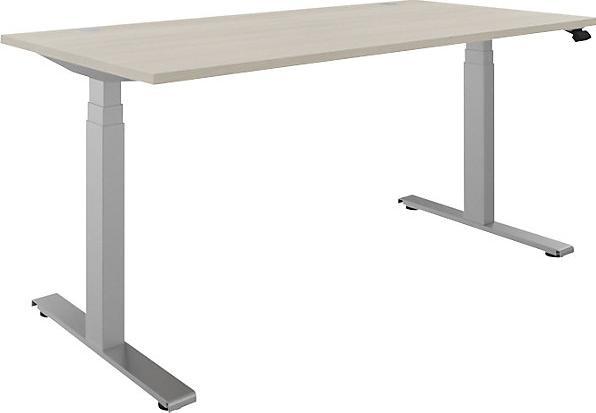 Immagine prodotto FM Büromöbel Scrivania BOTTOM-UP argento (1600 x 800 x 620 mm)