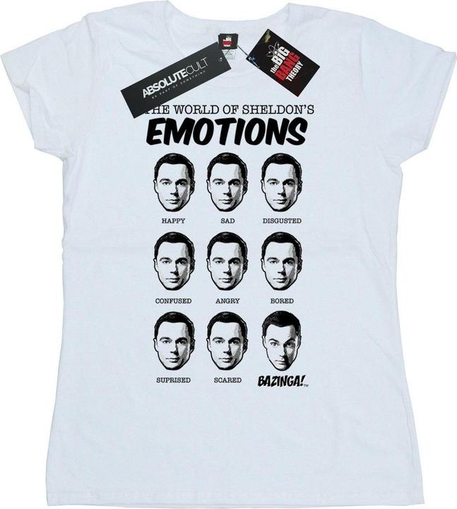 Actual product image Dam Womens/Ladies Sheldon Emotions Cotton T-Shirt (XL)