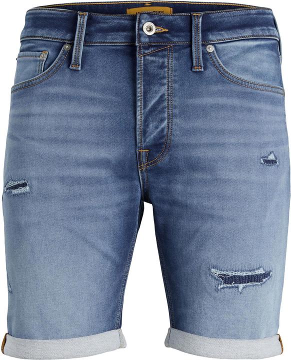 Actual product image Jack & Jones Rick Icon GE 633 Indigo Knit Jean Shorts (XXL)