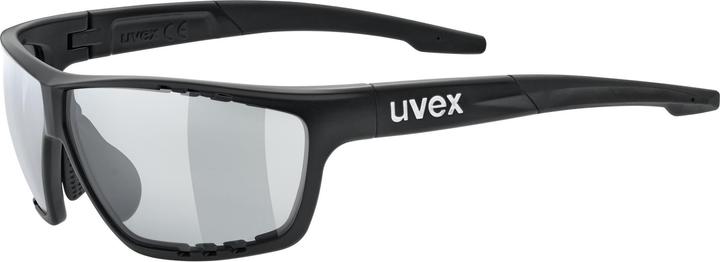 Actual product image Uvex Sports Sportstyle 706 Vario (Black Mat, Smoke, Blue)