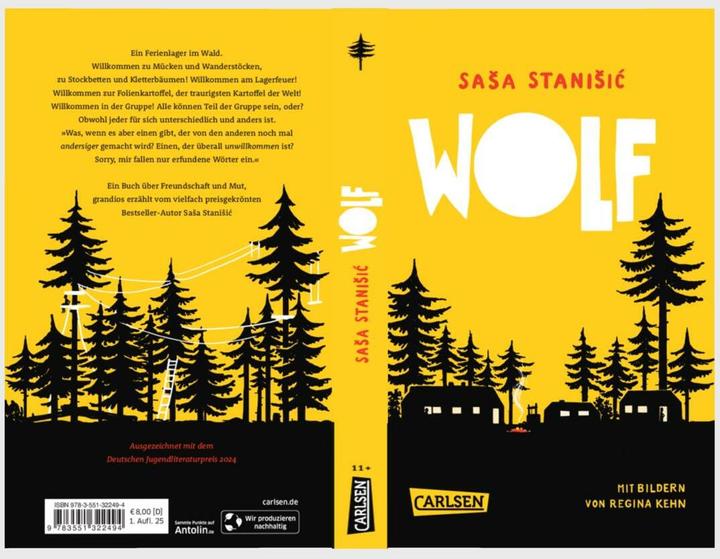Image du produit Wolf (Allemand, Saša Stanišić, Regina Kehn, 2025)