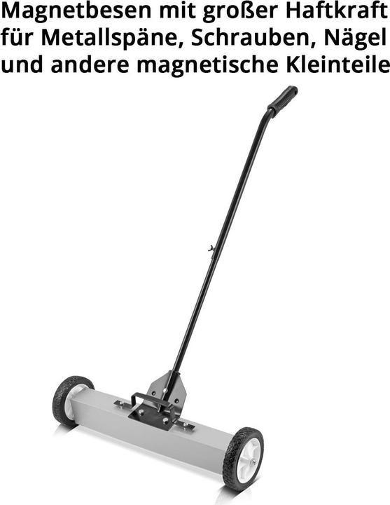 Produktbild Stahlwerk Magnet-Bodenkehrer MBK-24 ST mit 610 mm Breite 17,5kg Fassungsvermögen