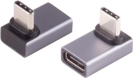 Actual product image Shiverpeaks S/CONN maximum connectivity USB-C® adapter, 4.0, 90° angle top/bottom, Pro (USB-C)