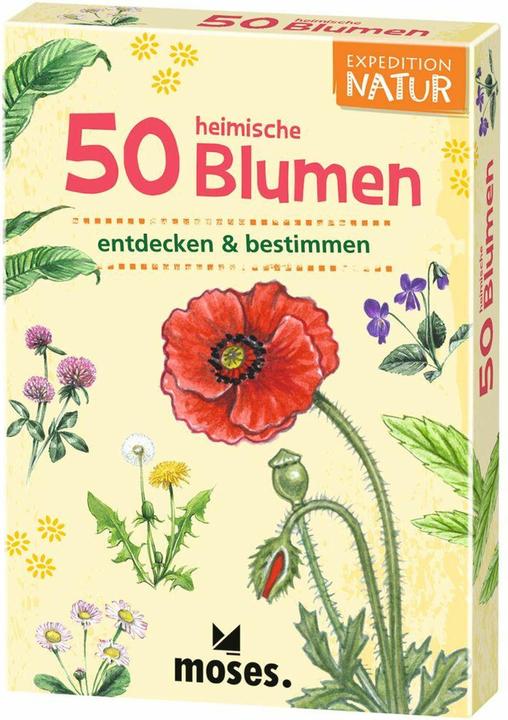 Produktbild 50 heimische Blumen (Deutsch)