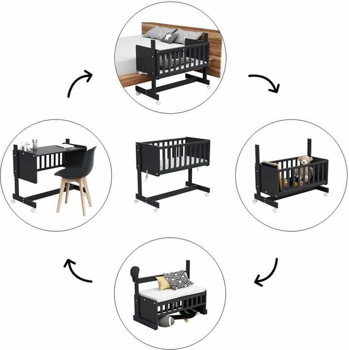 Produktbild Osann 5-in-1 Beistellbett