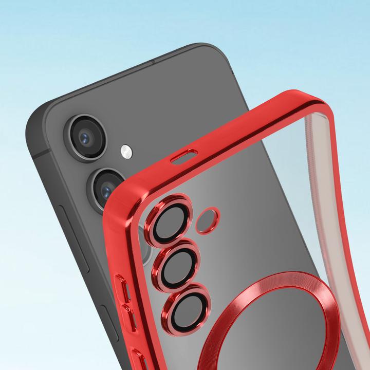 Actual product image Avizar Chrome Mobile Phone Cover Series (Samsung Galaxy S24+)