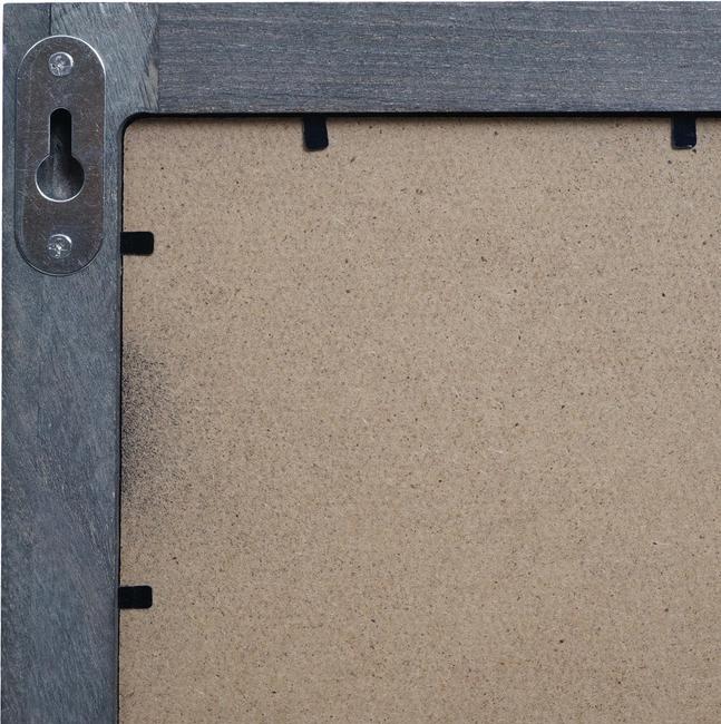 Produktbild Mendler Werbetafel HWC-C51, Wandtafel Kreidetafel, 55x34x2cm, Holz Shabby-Look Vintage - grau-braun (55 x 34 x 2 cm)