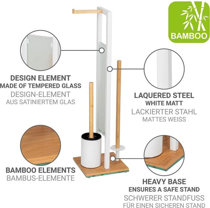 Produktbild Wenko Stand WC-Garnitur Rivalta