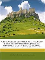 Immagine prodotto Esperienze chirurgiche, 1864 (Tedesco)