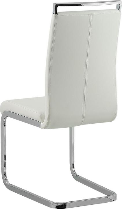 Image du produit Beliani Esszimmerstuhl Kunstleder weiss 2er Set GREEDIN