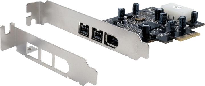 Exsys GmbH PCI-Express FireWire 1394b/a card with 3 ports (TI)