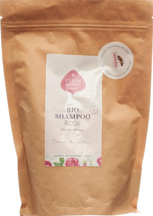 Produktbild Eliah Sahil Shampoo ROSE - Glanz & Volumen (Flüssiges Shampoo)