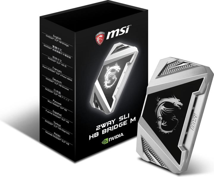 Actual product image MSI HB SLI-Bridge (6 cm)