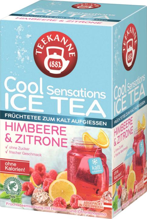 Actual product image Teekanne Cool Sensations Raspberry Lemon 18x2.5g (45 g)