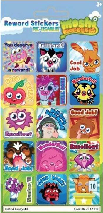 Image du produit Moshi Monsters - Autocollants de récompense