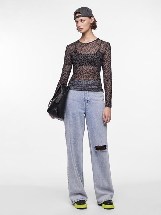 Image du produit Pieces Pcninni Ls Mesh Top Noos Bc (M)