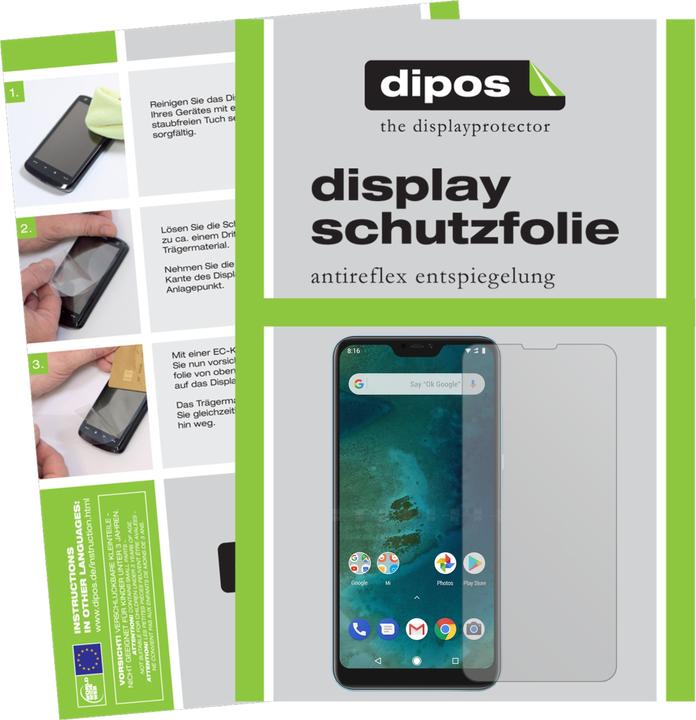 Produktbild Dipos Displayschutzfolie Antireflex (1 Stück, Xiaomi Mi A2 lite)